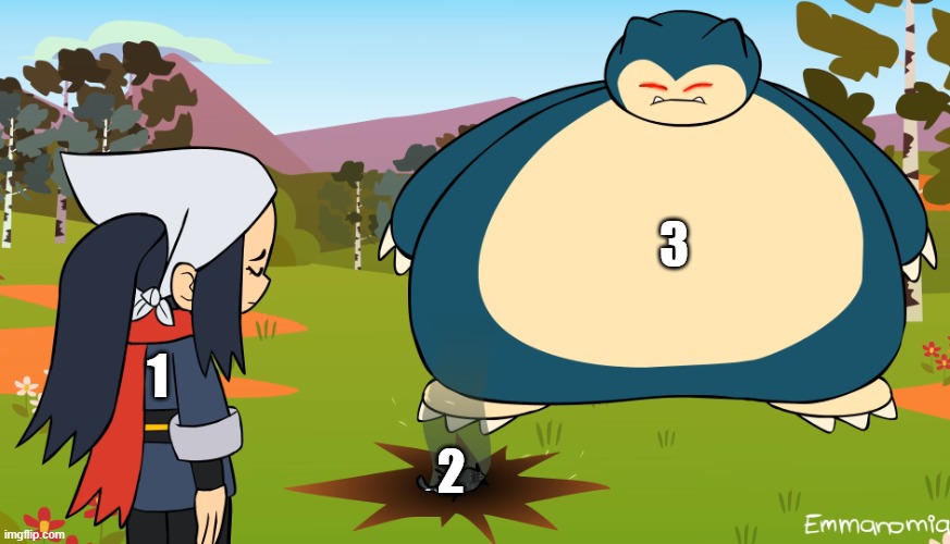 Sad Snorlax | 3; 1; 2 | image tagged in sad snorlax | made w/ Imgflip meme maker