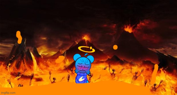 Hell | image tagged in hell | made w/ Imgflip meme maker
