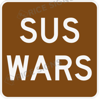 Sus Wars Logo Blank Meme Template