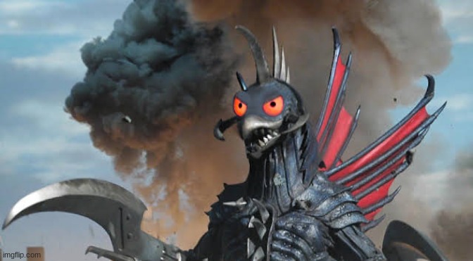 Gigan with eyes.mp3 | made w/ Imgflip meme maker