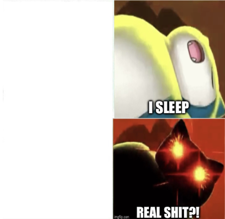 High Quality Sleeping Snorlax Blank Meme Template