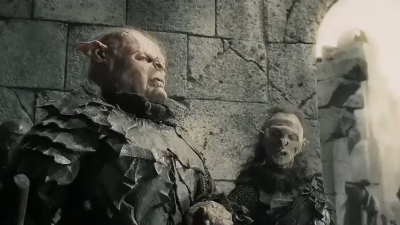 High Quality The Age of Men is Over, the Time of the Orc has Come! Blank Meme Template