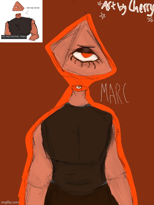 For mush! <3 (Draw this on my phone + had to f*cking re-draw it like 3 times) | made w/ Imgflip meme maker