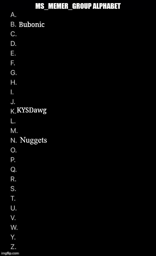Technically I’m letter “-“ | Nuggets | made w/ Imgflip meme maker
