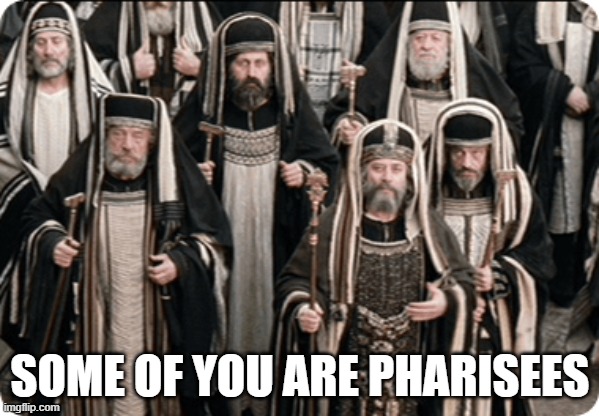 Behapp some of the crusader users of the crusader stream are alienating weebs | SOME OF YOU ARE PHARISEES | made w/ Imgflip meme maker