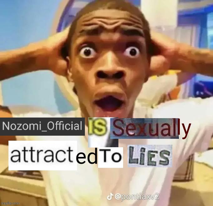It's true | image tagged in x is sexually attracted to y,lies | made w/ Imgflip meme maker