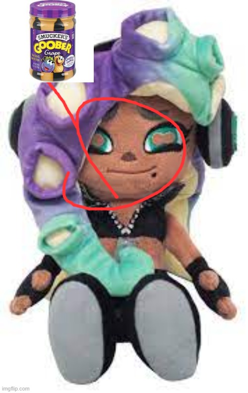 Marina plush | image tagged in marina plush | made w/ Imgflip meme maker