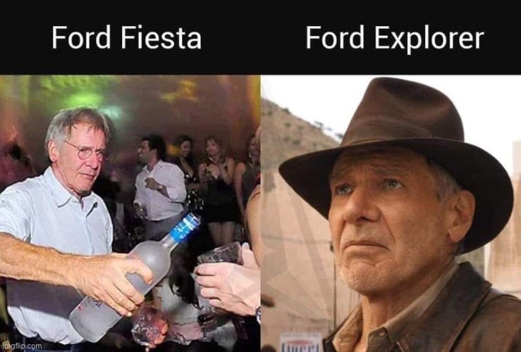Fords | image tagged in ford,mexican fiesta,dora the explorer | made w/ Imgflip meme maker