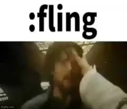 :fling | image tagged in fling | made w/ Imgflip meme maker