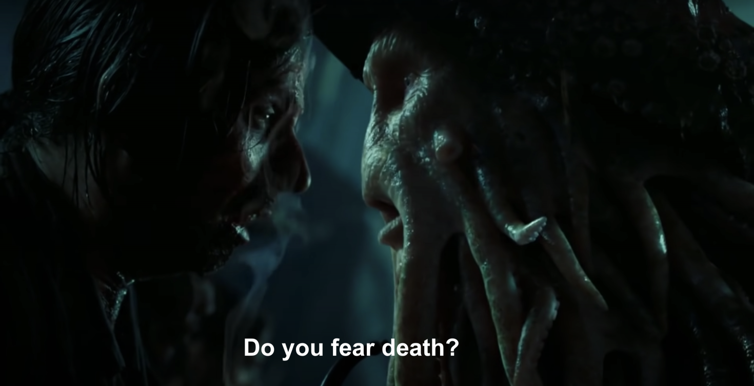 Do you fear death? Blank Meme Template