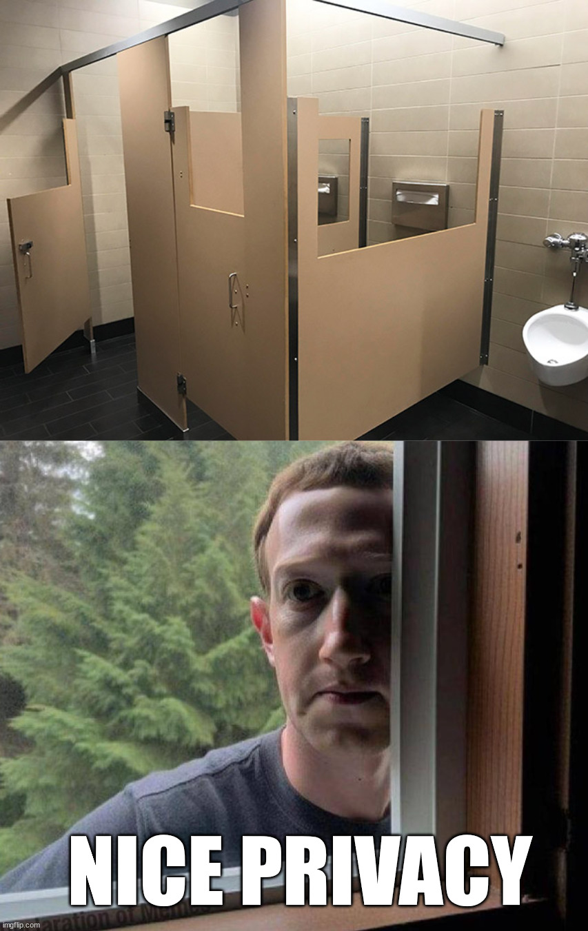 Image Tagged In Peeping Zuckyou Had One Job Imgflip