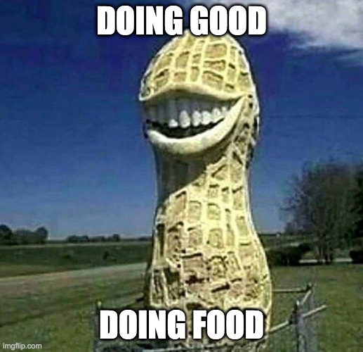 dgdf | DOING GOOD; DOING FOOD | image tagged in funny memes | made w/ Imgflip meme maker