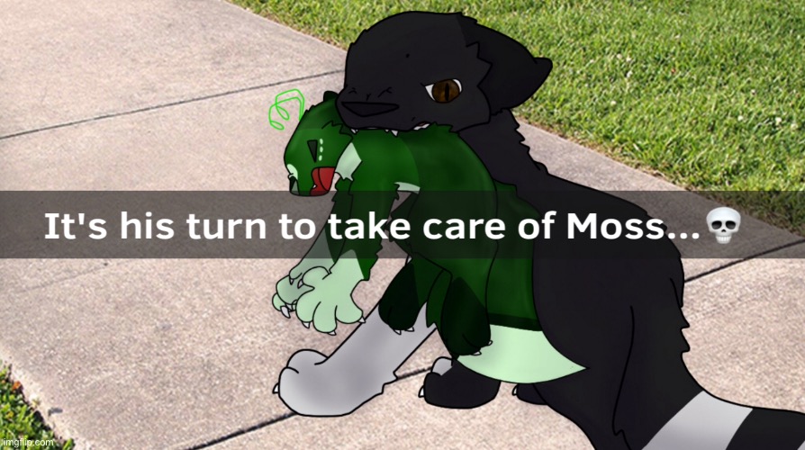 Mossi got hit by an age ray and now they’re a kit :[ ..... :] | made w/ Imgflip meme maker