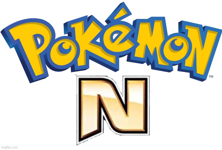 pokemon N | image tagged in pokemon logo | made w/ Imgflip meme maker