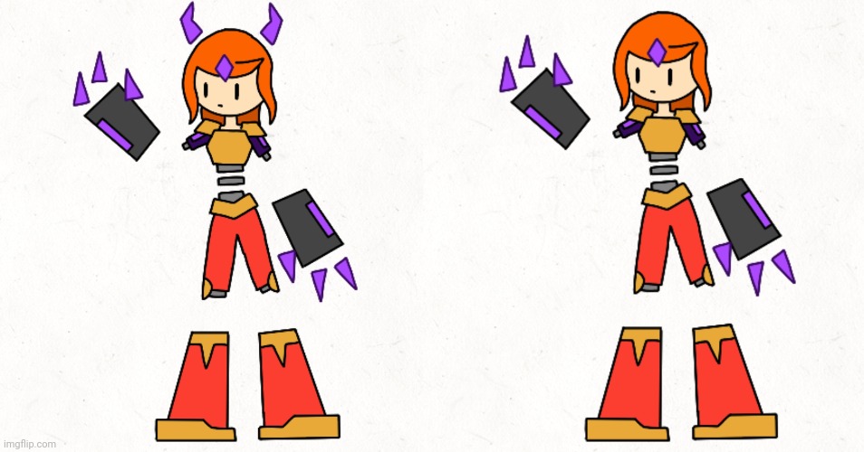 My concept for a 100% hakai form, remember: she can only do this with the crystal of destruction, not an extension of it's power | made w/ Imgflip meme maker