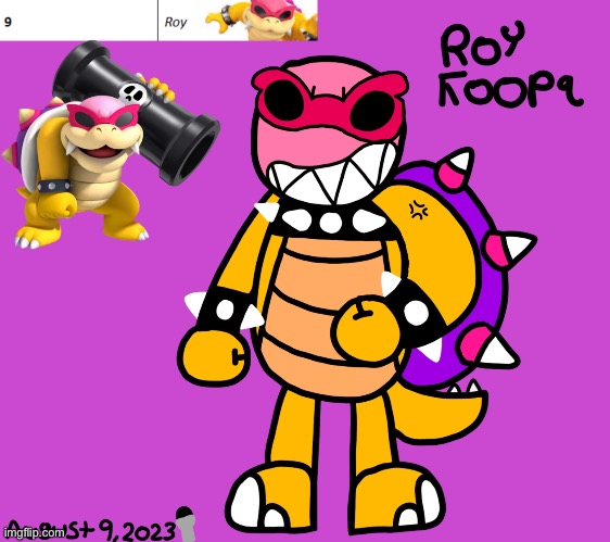 For Roy Koopa Day. Roy is literally Gaston and you can’t tell me otherwise | made w/ Imgflip meme maker