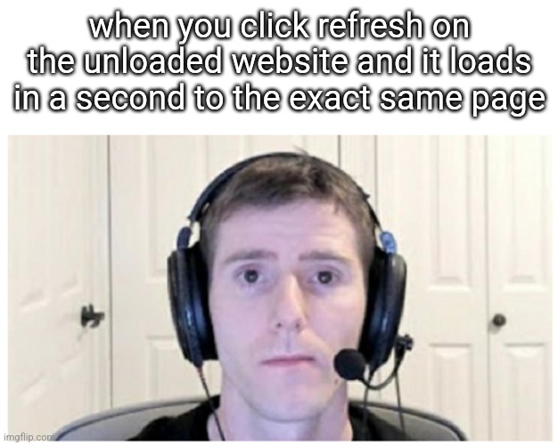 like, you didn't even try | when you click refresh on the unloaded website and it loads in a second to the exact same page | image tagged in sad linus,website,disappointment,linus,relatable,relatable memes | made w/ Imgflip meme maker