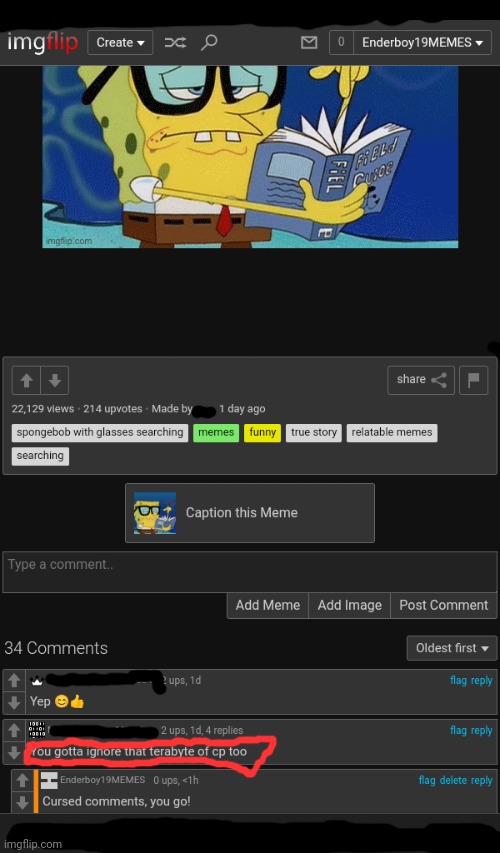 cursedcomments Memes & GIFs - Imgflip