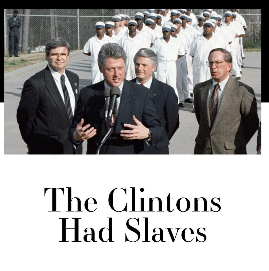 The Clintons Owned Slaves Blank Meme Template