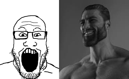 giga chad - All Templates - Create meme / Meme Generator 