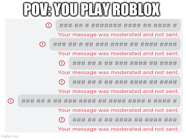Roblox players | POV: YOU PLAY ROBLOX | image tagged in roblox meme,roblox tags,pov,why are you reading this,stop reading the tags | made w/ Imgflip meme maker