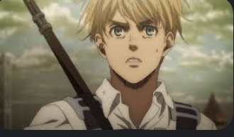 High Quality Armin with a gun Blank Meme Template