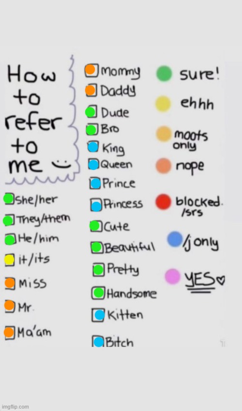 thing | image tagged in how to refer to me,goldenfallgamercat,pronouns sheet,tag,oh wow are you actually reading these tags | made w/ Imgflip meme maker