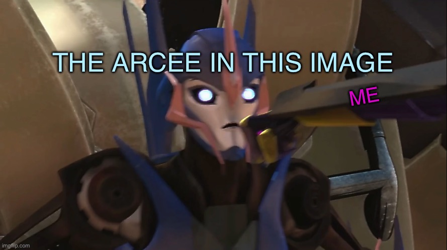 Face punch pending | THE ARCEE IN THIS IMAGE ME | image tagged in face punch pending | made w/ Imgflip meme maker