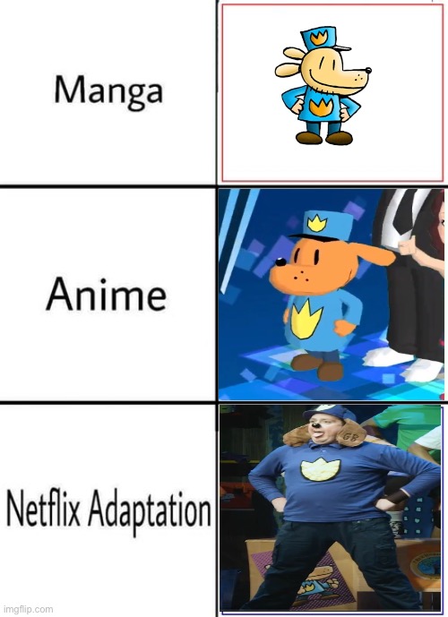 Poo | image tagged in netflix adaptation | made w/ Imgflip meme maker