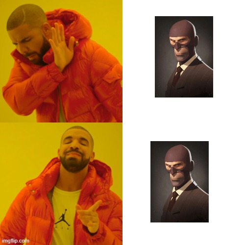 I am the spy | image tagged in memes,drake hotline bling | made w/ Imgflip meme maker