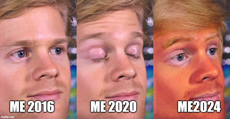 My Maga Path | ME 2016               ME 2020                 ME2024 | image tagged in donald trump,trump,donald trump approves,president trump,maga,donald j trump | made w/ Imgflip meme maker