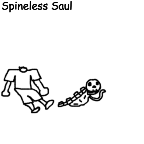 Spineless Saul Blank Meme Template