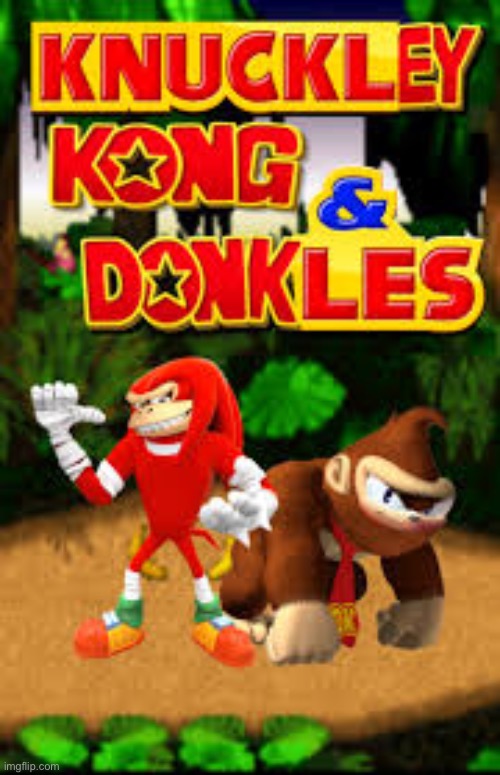 image tagged in expand dong,knuckles,donkey kong | made w/ Imgflip meme maker