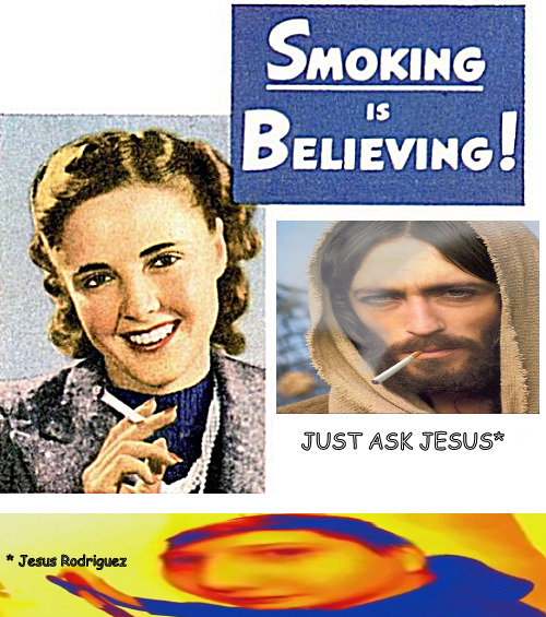 dark jesus | JUST ASK JESUS*; * Jesus Rodriguez | image tagged in memes,dark humor | made w/ Imgflip meme maker