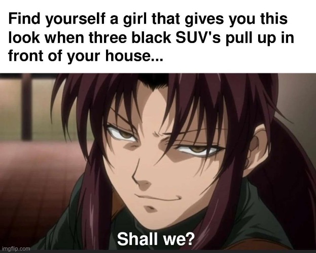 I know I will. | image tagged in anime | made w/ Imgflip meme maker
