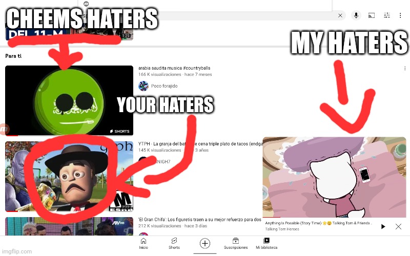 YOUR HATERS CHEEMS HATERS MY HATERS | made w/ Imgflip meme maker