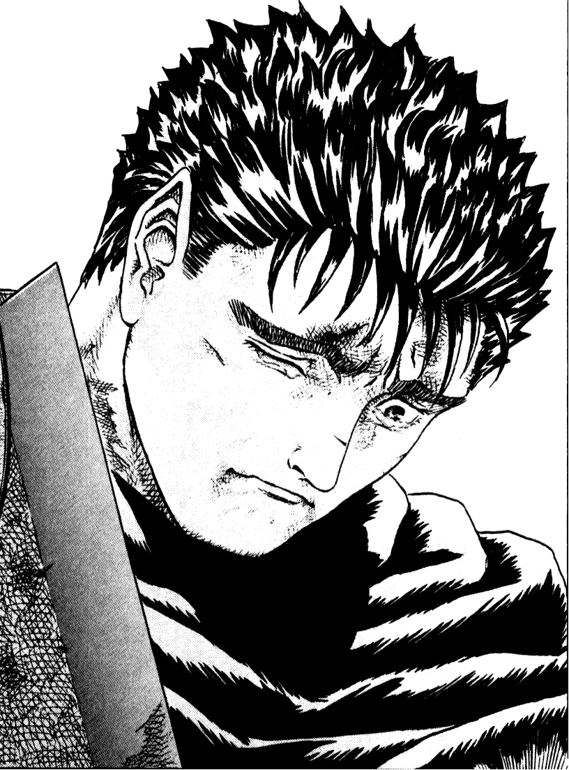 Guts crying Blank Meme Template