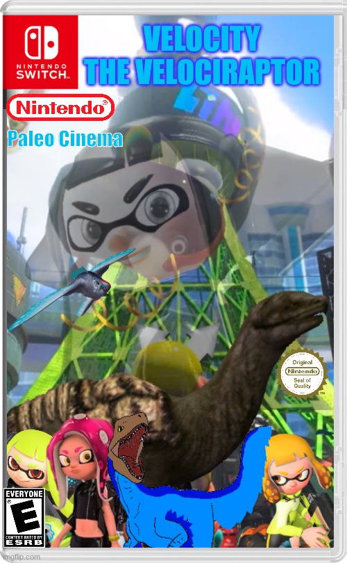 If Velocity the Velociraptor has a nintendo switch game.mp3 | made w/ Imgflip meme maker