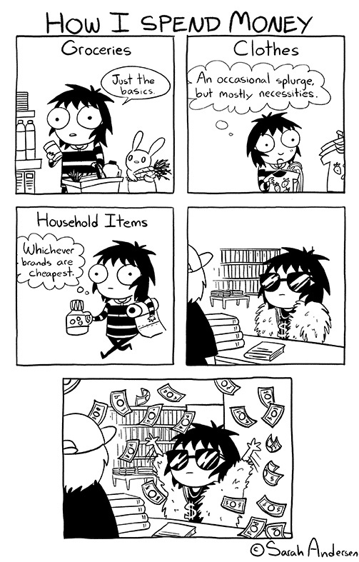 High Quality How I Spend My Money Blank Meme Template
