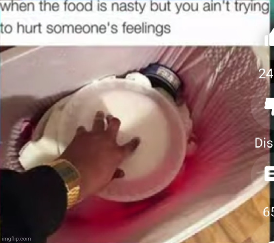 most relatable thing I saw today | image tagged in relatable,so true,food,meal,unwanted house guest,funny | made w/ Imgflip meme maker