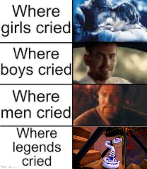 Tiny pythor is where legends have cried | image tagged in where legends cried | made w/ Imgflip meme maker