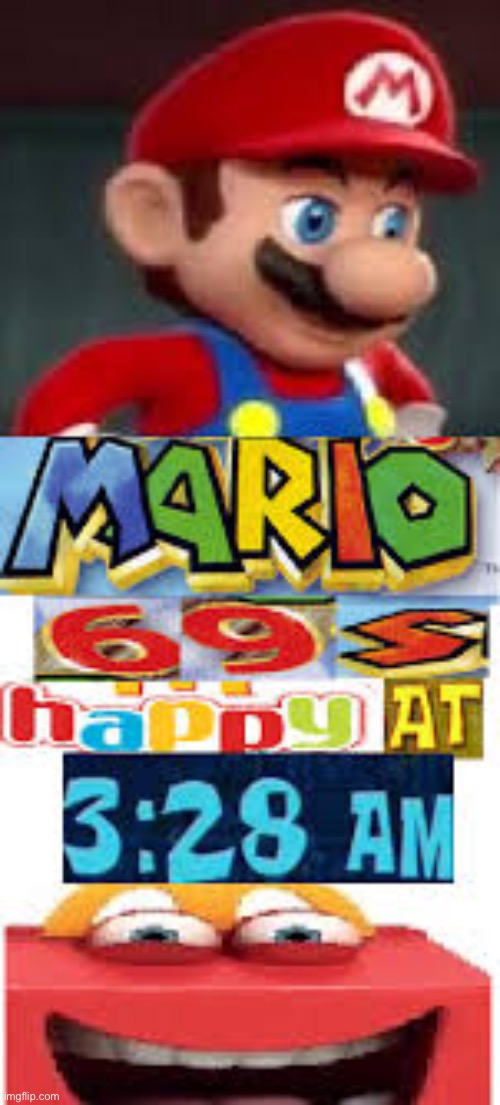 image tagged in mario,happy meal,expand dong | made w/ Imgflip meme maker