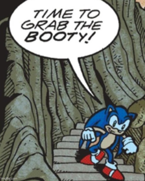 sonic no | made w/ Imgflip meme maker