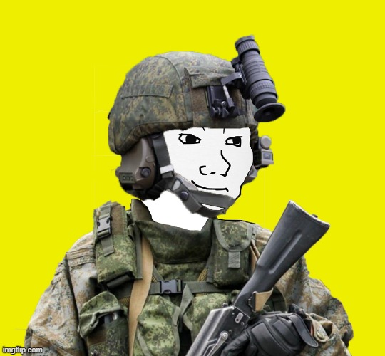 Russian soldier | image tagged in russian soldier | made w/ Imgflip meme maker