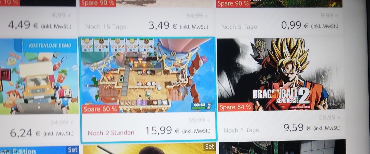 Jeez goku im just scrolling on the eshop | made w/ Imgflip meme maker