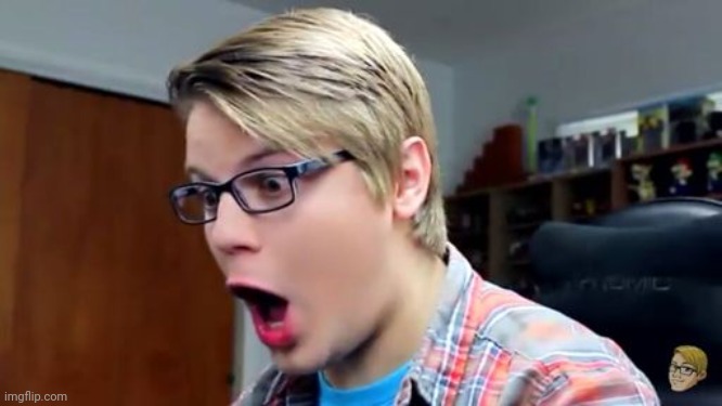 Chadtronic Suprised Scream | image tagged in chadtronic suprised scream | made w/ Imgflip meme maker