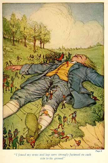 High Quality Gulliver's Travels Lilliputians JPP Blank Meme Template