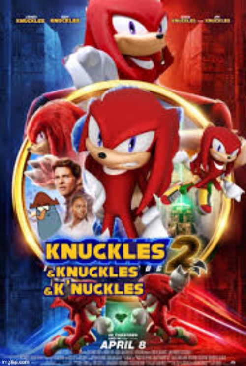 image tagged in knuckles,expand dong | made w/ Imgflip meme maker