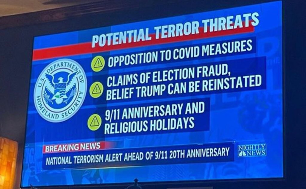 Terror Threats Blank Meme Template