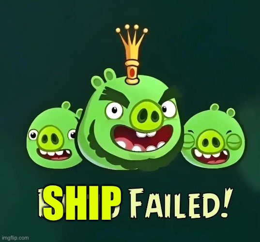 Ratio Failed | SHIP | image tagged in ratio failed | made w/ Imgflip meme maker
